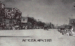 Down Town Artesia, NM 1925