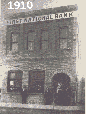 First National Bank- Circa 1910